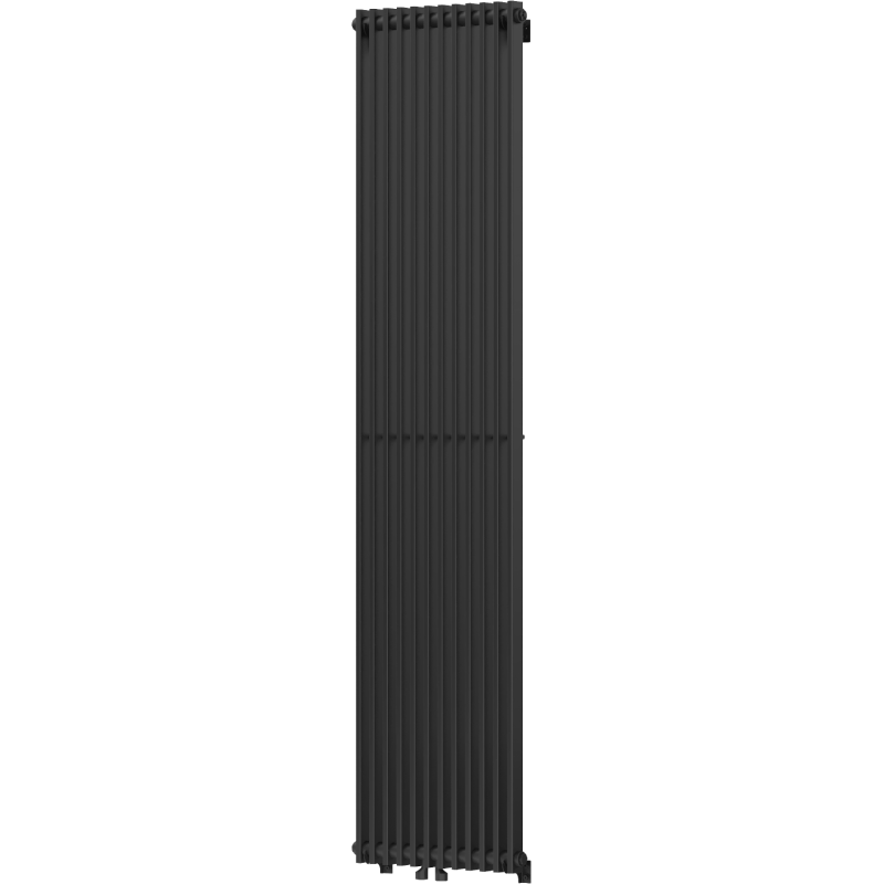 Mexen Kansas decorative radiator 1800 x 420 mm, 1441 W, Black - W204-1800-420-00-70