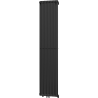 Mexen Kansas decorative radiator 1800 x 420 mm, 1242 W, black - W204-1800-420-00-70