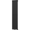 Mexen Kansas decorative radiator 1800 x 420 mm, 1441 W, Black - W204-1800-420-00-70
