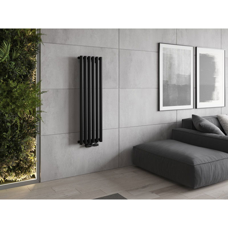 Mexen Nevada decorative radiator 1200 x 360 mm, 483 W, black - W201-1200-360-00-70