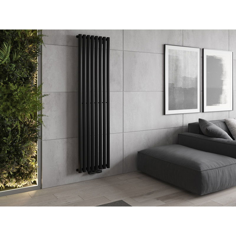 Mexen Nevada decorative radiator 1800 x 480 mm, 940 W, black - W201-1800-480-00-70