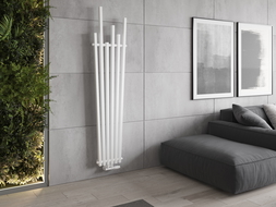 Mexen Omaha decorative radiator 1800 x 420 mm, 655 W, White - W208-1800-420-00-20