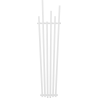Mexen Omaha decorative radiator 1800 x 420 mm, 655 W, White - W208-1800-420-00-20