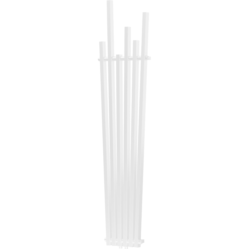Mexen Omaha decorative radiator 1800 x 420 mm, 655 W, White - W208-1800-420-00-20