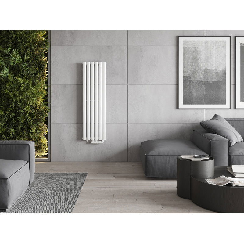 Mexen Oregon decorative radiator 1200 x 360 mm, 417 W, white - W202-1200-350-00-20