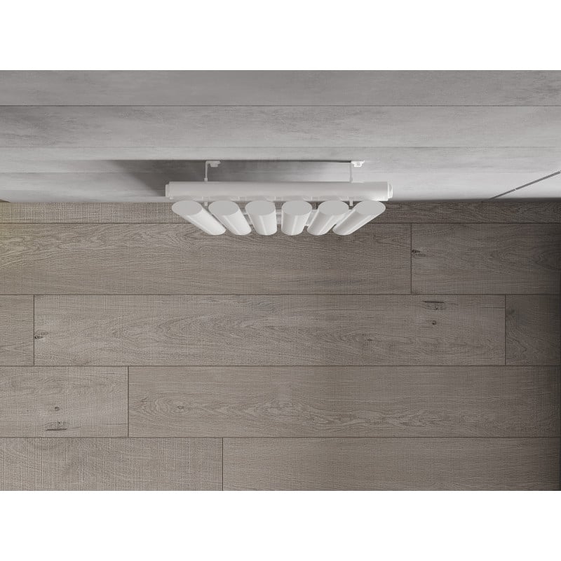 Mexen Oregon decorative radiator 1200 x 360 mm, 417 W, white - W202-1200-350-00-20