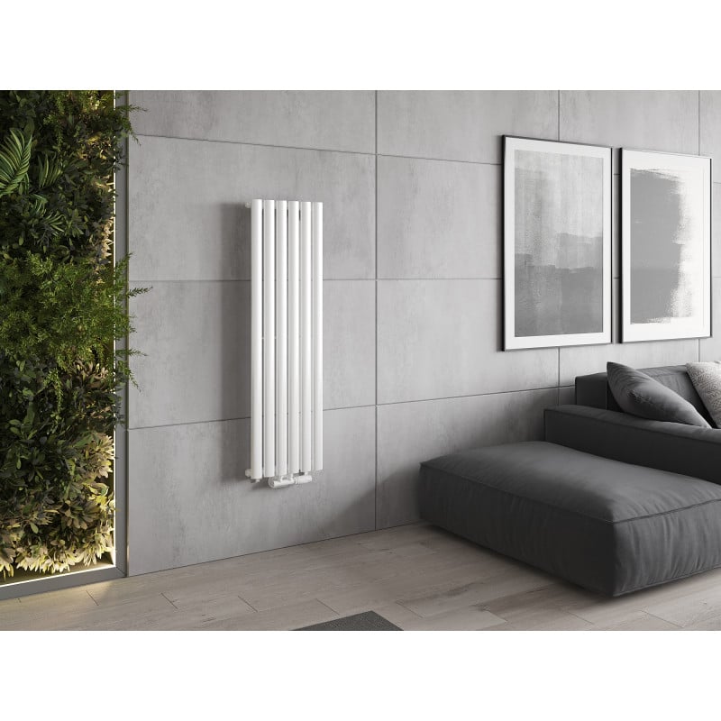 Mexen Oregon decorative radiator 1200 x 360 mm, 417 W, white - W202-1200-350-00-20