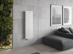 Mexen Oregon decorative radiator 1200 x 350 mm, 417 W, White - W202-1200-350-00-20