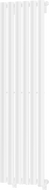 Mexen Oregon decorative radiator 1200 x 350 mm, 417 W, White - W202-1200-350-00-20