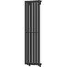 Mexen Oregon decorative radiator 1200 x 360 mm, 417 W, black - W202-1200-350-00-70