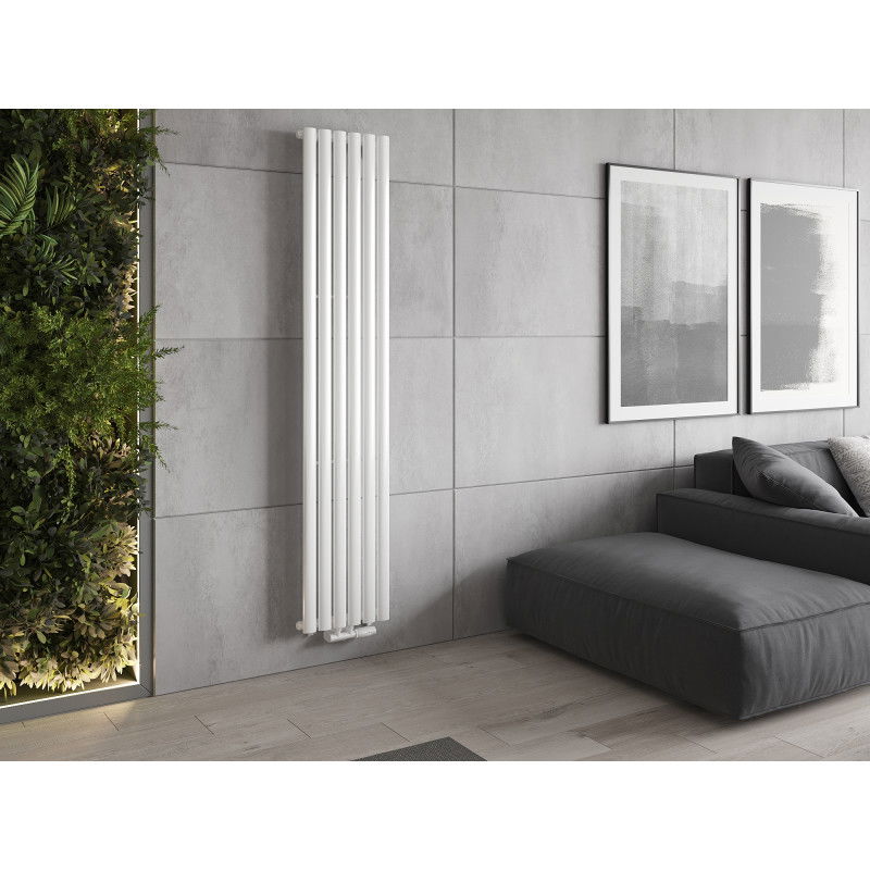 Mexen Oregon decorative radiator 1800 x 360 mm, 604 W, white - W202-1800-350-00-20