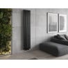 Mexen Oregon decorative radiator 1800 x 360 mm, 604 W, black - W202-1800-350-00-70
