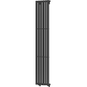 Mexen Oregon decorative radiator 1800 x 350 mm, 604 W, Black - W202-1800-350-00-70