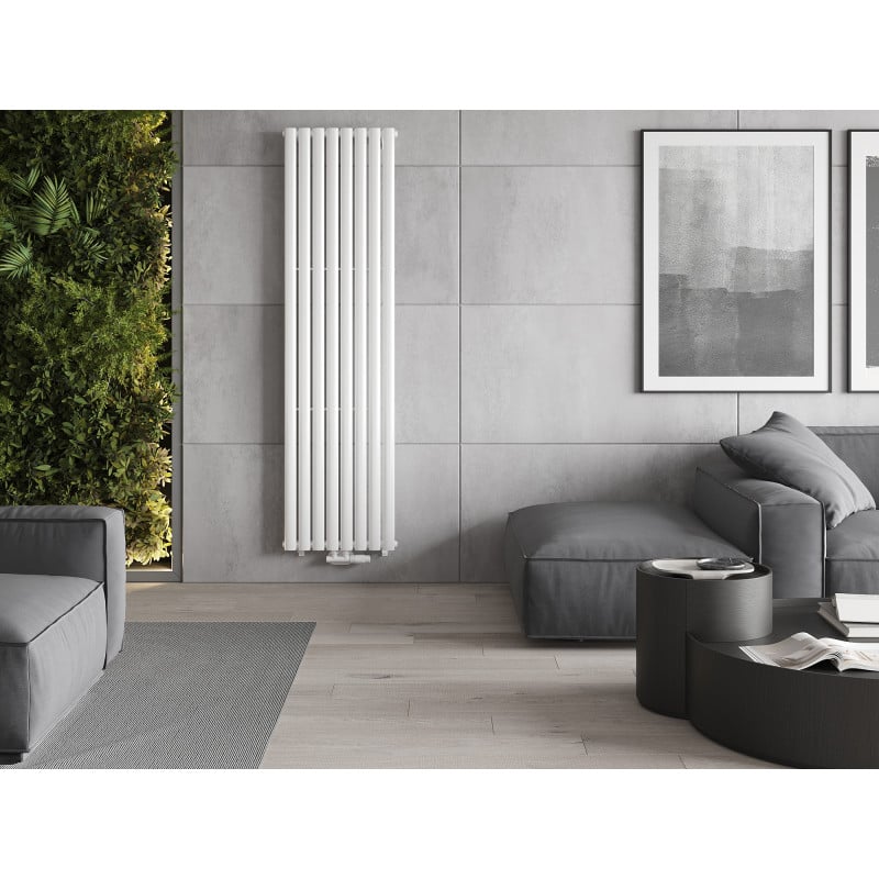 Mexen Oregon decorative radiator 1800 x 480 mm, 805 W, white - W202-1800-490-00-20