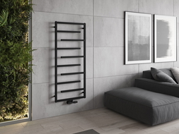 Mexen Orlando Decorative Radiator 1380 x 600 mm, 445 W, Black - W207-1380-600-00-70