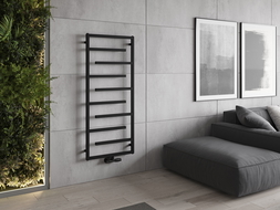 Mexen Orlando decorative radiator 1380 x 600 mm, 499 W, Black - W207-1380-600-00-70