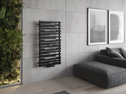 Mexen Provo decorative radiator 1125 x 600 mm, 799 W, Black - W209-1125-600-00-70