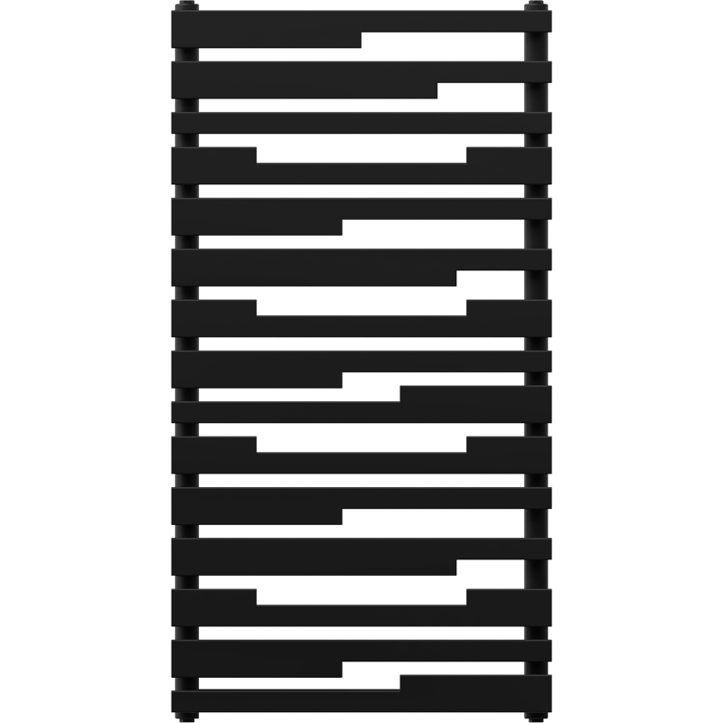 Mexen Provo decorative radiator 1125 x 600 mm, 799 W, black - W209-1125-600-00-70