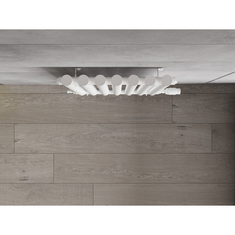 Mexen Texas decorative radiator 1200 x 460 mm, 659 W, white - W203-1200-460-00-20