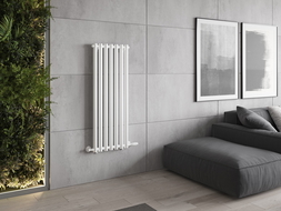 Mexen Texas decorative radiator 1200 x 460 mm, 659 W, white - W203-1200-460-00-20