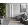 Mexen Texas decorative radiator 1800 x 460 mm, 965 W, white - W203-1800-460-00-20