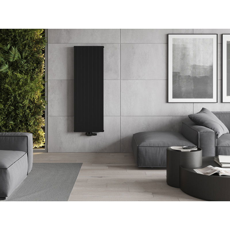 Mexen Topeka decorative radiator 1400 x 480 mm, 950 W, black - W210-1400-480-00-70