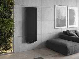 Mexen Topeka decorative radiator 1400 x 400 mm, 995 W, Black - W210-1400-480-00-70