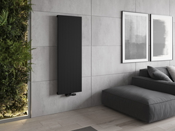 Mexen Topeka decorative radiator 1400 x 480 mm, 950 W, black - W210-1400-480-00-70