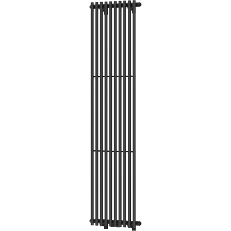 Mexen Tulsa decorative radiator 1600 x 420 mm, 613 W, Black - W219-1600-420-00-70