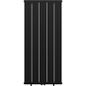Mexen Waco decorative radiator 1544 x 694 mm, 1550 W, black - W217-1544-694-00-70