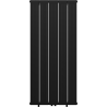 Mexen Waco decorative radiator 1544 x 694 mm, 2209 W, Black - W217-1544-694-00-70
