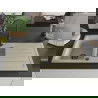 Mexen Andres granite sink 1.5-bowl with drainer and Aster kitchen tap, beige - 6515-69-73450-70-B