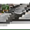 Mexen Tomas 2-compartment granite sink with a kitchen mixer tap Aster, White - 6516-20-73450-02