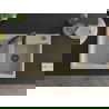 Mexen Tomas 2-compartment granite sink with a kitchen mixer tap Aster, Beige - 6516-69-73450-70-B