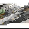 Mexen Tomas 2-compartment granite sink with a kitchen mixer tap Aster, Grey - 6516-71-73450-57-G
