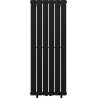 Mexen Boston decorative radiator 1200 x 452 mm, 611 W, Black - W213-1200-452-00-70