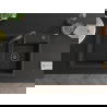 Mexen Tomas 2-compartment granite sink with a kitchen mixer tap Aster, Black/Gold metallic - 6516-75-73450-70-B