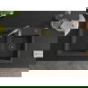 Mexen Tomas 2-compartment granite sink with a kitchen mixer tap Aster, spotted black - 6516-76-73450-57-B