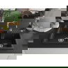 Mexen Tomas 2-compartment granite sink with a kitchen mixer tap Aster, Black - 6516-77-73450-07