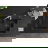 Mexen Tomas 2-compartment granite sink with a kitchen mixer tap Aster, Black - 6516-77-73450-07-B