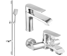 Mexen Pecos DS62 bathtub set, Chrome - 72703DS62-00