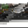 Mexen Tomas 2-compartment granite sink with a kitchen mixer tap Aster, Black - 6516-77-73450-57-B
