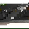 Mexen Tomas 2-compartment granite sink with a kitchen mixer tap Aster, Black - 6516-77-73450-57-B