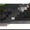 Mexen Tomas 2-compartment granite sink with a kitchen mixer tap Aster, Black - 6516-77-73450-70-B