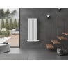 Mexen Boston decorative radiator 1200 x 452 mm, 611 W, White - W213-1200-452-00-20