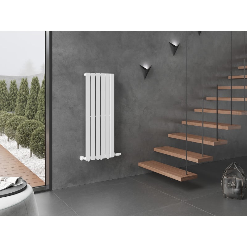 Mexen Boston decorative radiator 1200 x 452 mm, 611 W, white - W213-1200-452-00-20