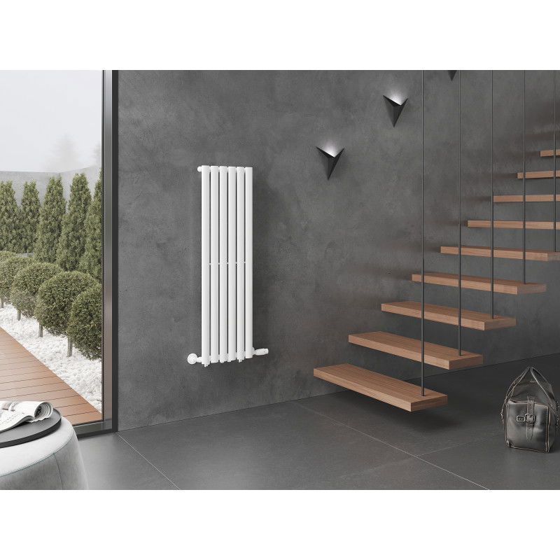 Mexen Oregon decorative radiator 1200 x 360 mm, 417 W, white - W202-1200-350-00-20