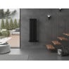 Mexen Oregon decorative radiator 1200 x 360 mm, 417 W, black - W202-1200-350-00-70