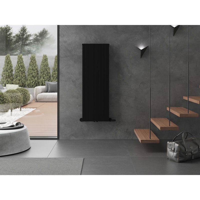 Mexen Topeka decorative radiator 1400 x 480 mm, 950 W, black - W210-1400-480-00-70