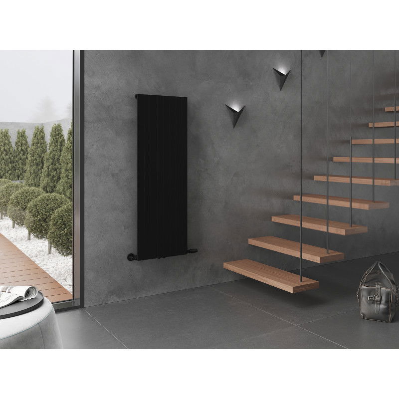 Mexen Topeka decorative radiator 1400 x 480 mm, 950 W, black - W210-1400-480-00-70